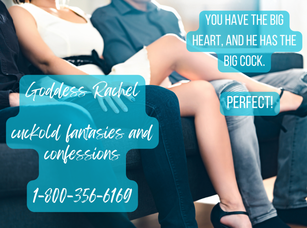 Goddess Rachel returns with part two of the small penis cuckold, big dick wingman! 1-800-356-6169