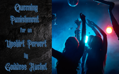 Queening Punishment for an Upskirt Pervert!